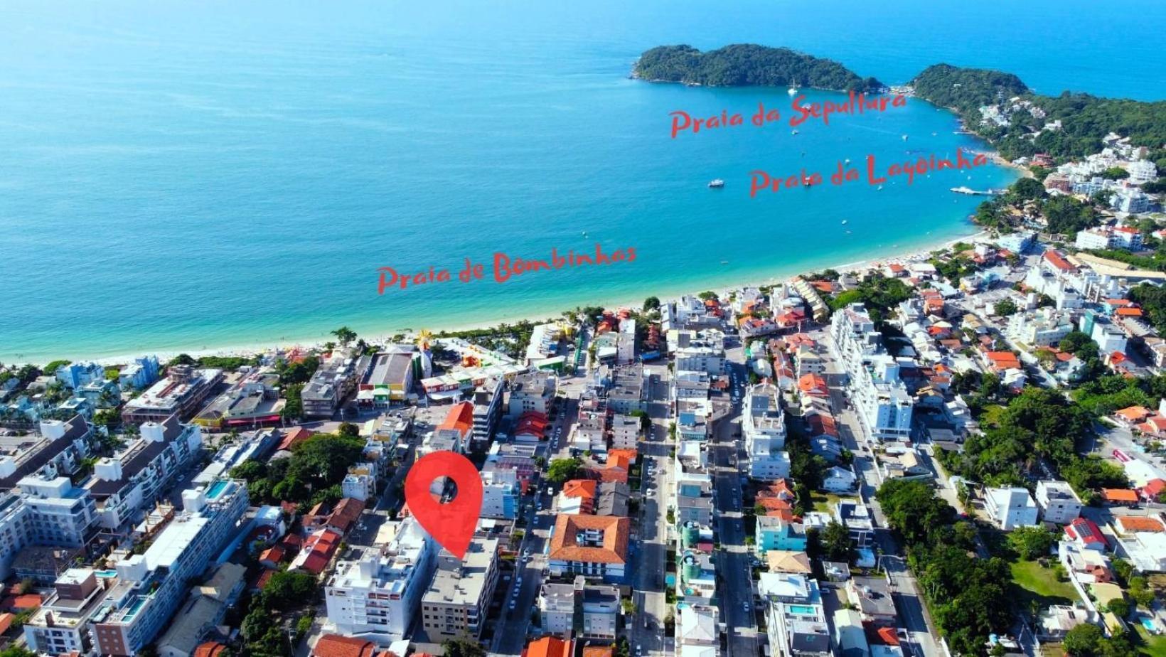 1089 - Praia de Bombinhas novíssimo 02 dormitórios Exterior foto